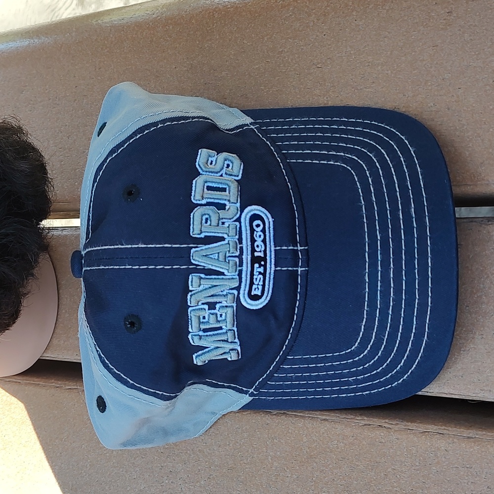 Menards Est. 1960 Thick Embroidered Letters Strapback Hat Cap